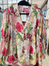 Sprint Floral Print Pleated Shirts